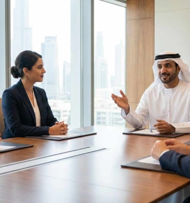 Emirati businessman at OMG UAE Consultancy